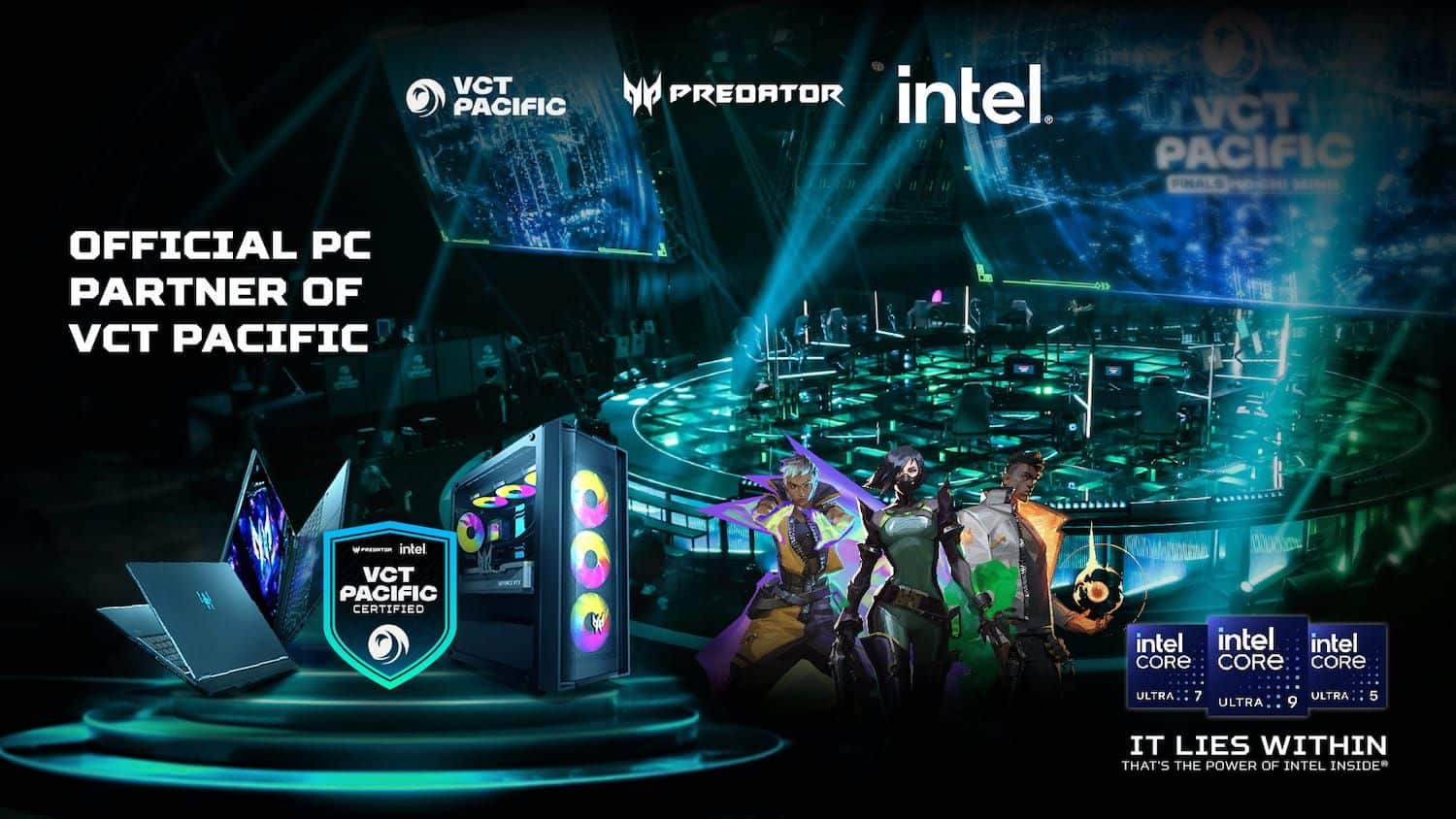 MAY PR 2026 08 04 185156 Predator x Intel ชวนแฟน VALORANT ไทย ลุ้นบินสู่ปูซาน เชียร์ศึก VCT Pacific Finals Busan ประเทศเกาหลีใต้ แบบติดขอบสนาม พร้อมกิจกรรมสุดพิเศษตลอดทัวร์นาเมนต์