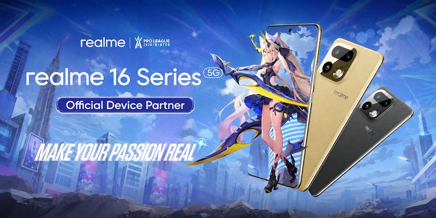 MAY PR 2026 08 20 173950 ขึ้นแท่นอุปกรณ์คู่ใจสายโปร!  “realme 16 Series 5G” ประกาศเป็น OFFICIAL DEVICE PARTNER ของการแข่งขัน RPL 2026 Winter