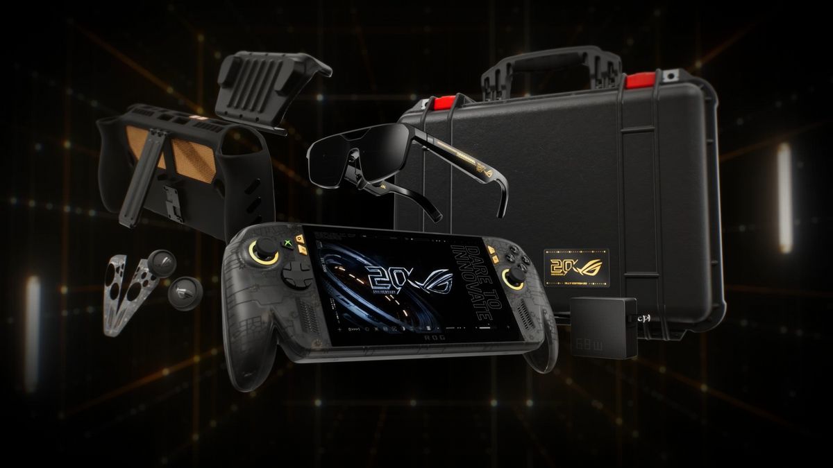 MAY PR 2026 08 25 132500 2 ASUS Republic of Gamers เปิดตัว ROG XBOX Ally X20 ในโอกาสฉลอง 20 ปี ROG มีทั้งแบบเครื่องเดี่ยวและ Ultimate Bundle จัดเต็มพร้อมอุปกรณ์เสริมระดับพรีเมียม ก่อนวางจำหน่ายจริงวันที่ 15 ตุลาคม 2569