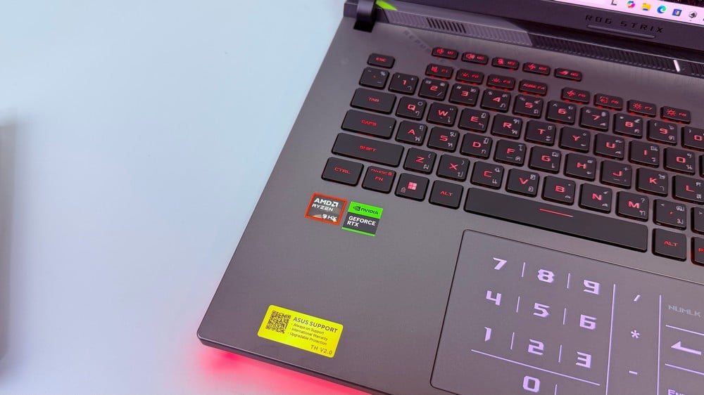ROG Strix G16 18000014 155258 รีวิว ROG Strix G16 (G614FP) ขุมพลัง Ryzen 9 คู่ RTX 5070