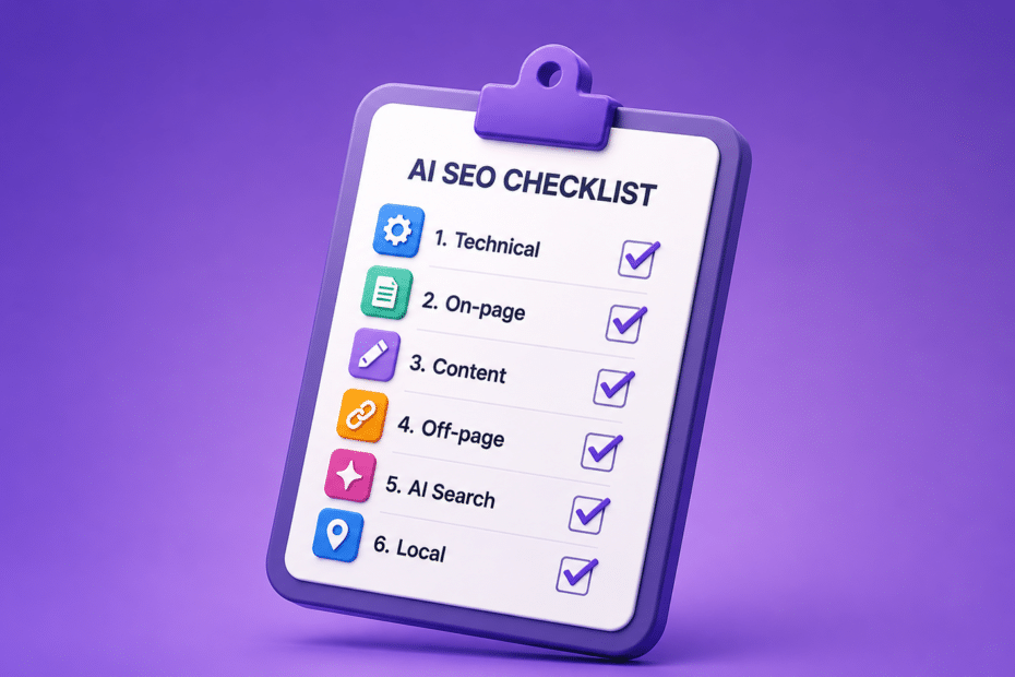 เช็คลิสต์ 6 แกน ก่อนจ้างทำ AI SEO ฉบับใช้คัด Agency จริง