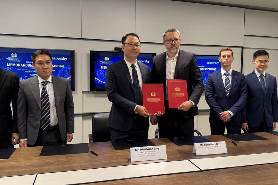Kaspersky signs Memorandum of Understanding with the Cyber Security and High-Tech Crime Prevention Department under the Ministry of Public Security of Vietnam 4