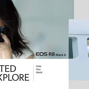 MAY PR 2026 09 16 171540 แคนนอน เปิดตัว EOS R8 Mark II กล้องมิเรอร์เลสฟูลเฟรม ดีไซน์สุดเท่พกพาง่าย พร้อมให้ทุกคนได้ออกไปค้นหามุมมองที่แปลกใหม่ แล้วแต่งเติมสีในสไตล์ที่เป็นคุณ