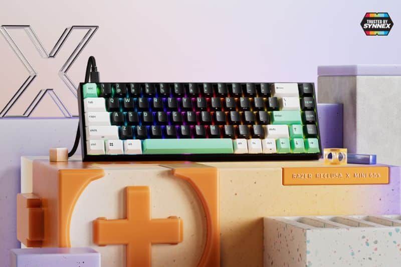 RAZER เปิดตัว RECLUSA X MINI 65% คีย์บอร์ดเกมมิ่งที่ให้อิสระในการปรับแต่งในแบบของคุณ