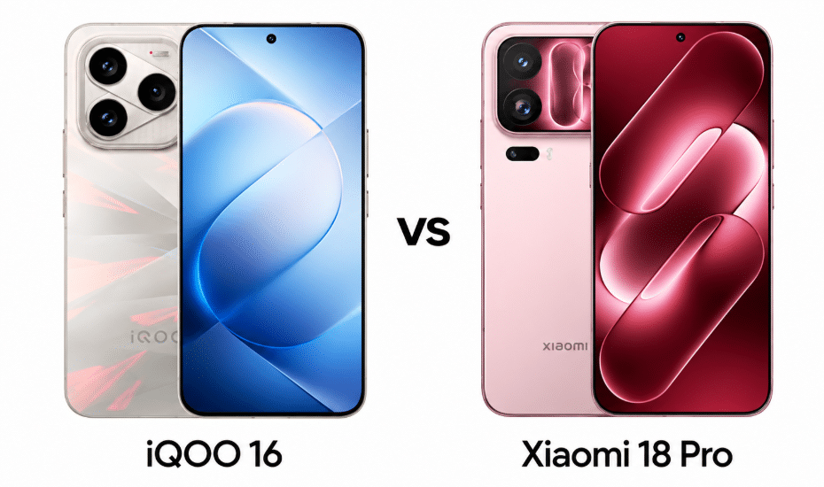 เทียบสเปก iQOO 16 ชน Xiaomi 18 Pro สองเรือธงสายเกมและสายกล้อง